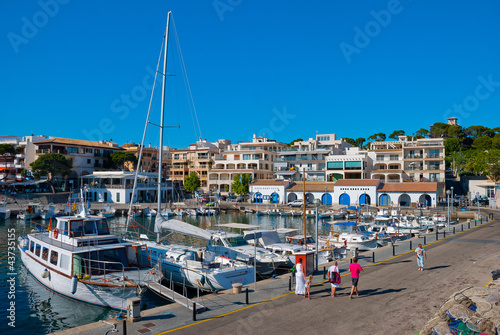 Hafen von Cala Rajada, Mallorca photo