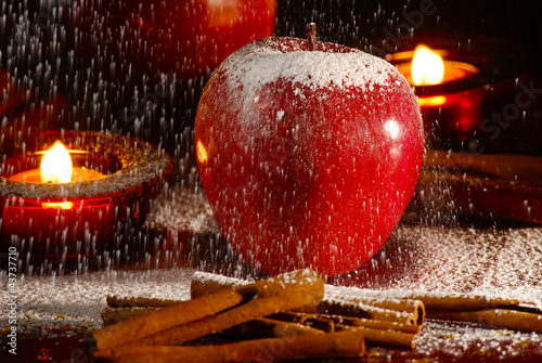 jabłko adwentowe świąteczne