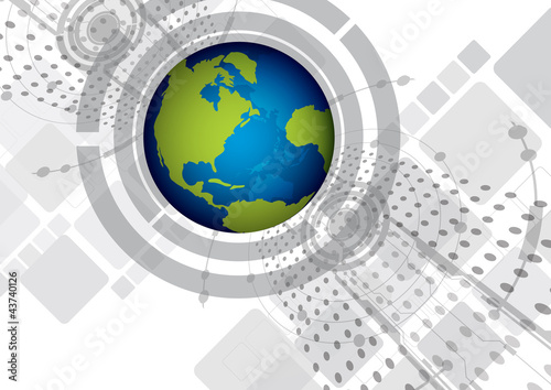 global digital background design