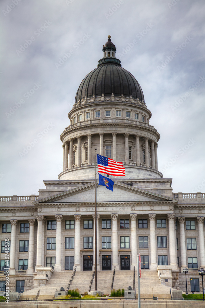 Capitol building in Salt Lake City, Utah