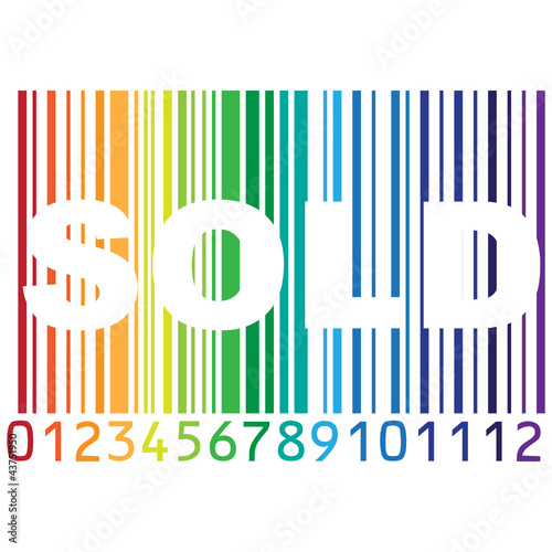 BARCODE COLOR SOLD