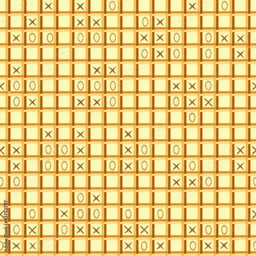Seamless tic tac toe game