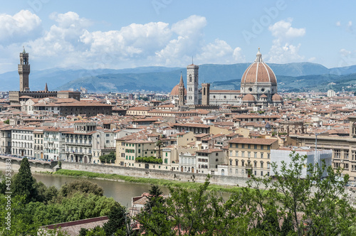 Florence's as seen from Piazzale Michelangelo, Italy