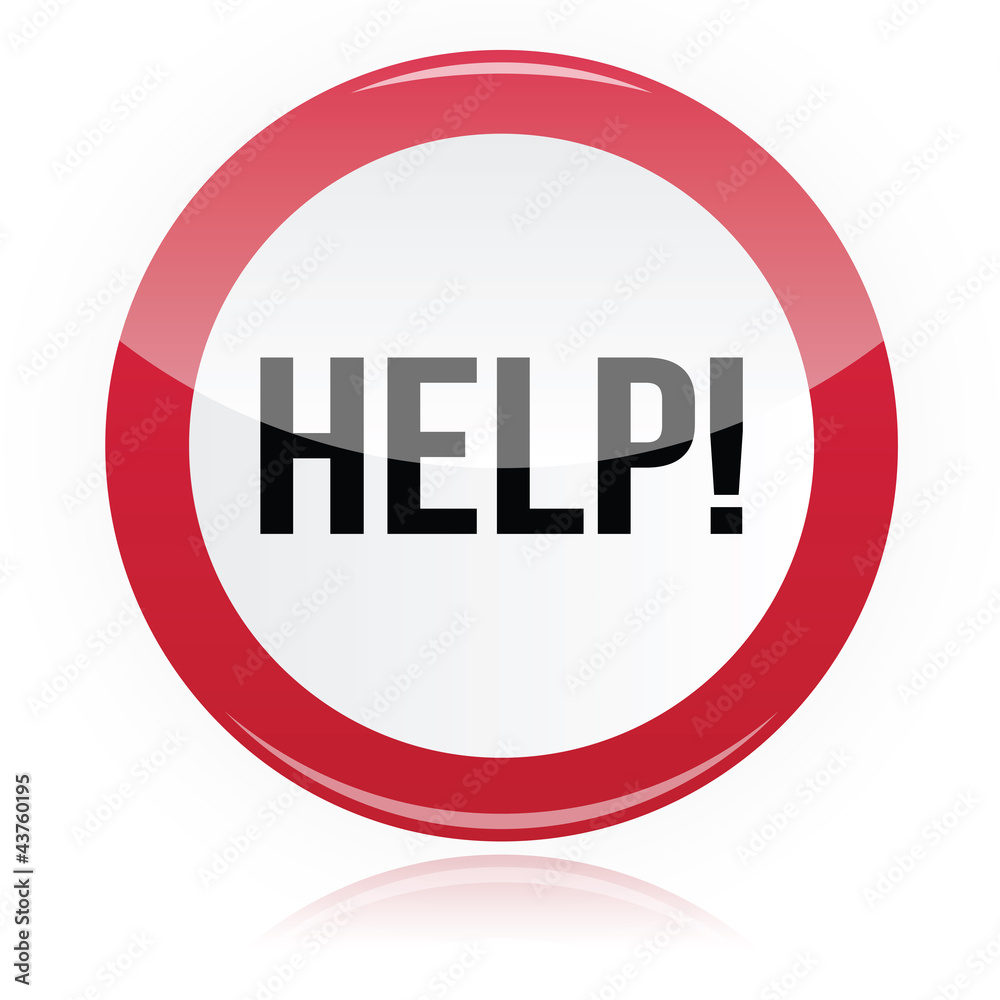 Help - problem glossy red sign Help - problem glossy red sign