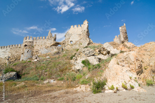 Castle Mamure Kalesi in Anamur, Turkey