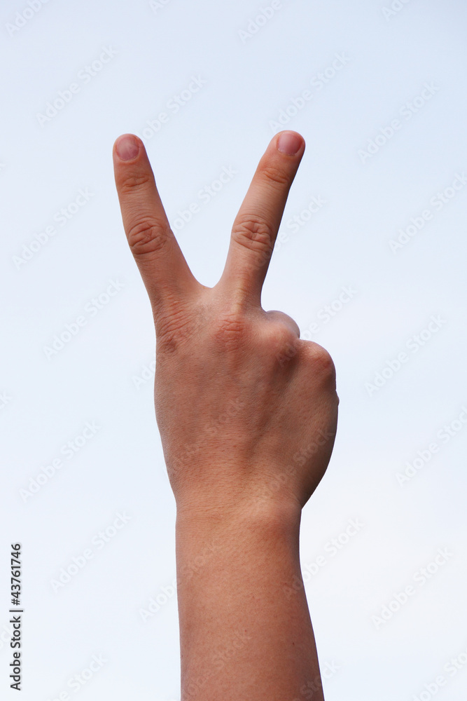 hand finger hand finger