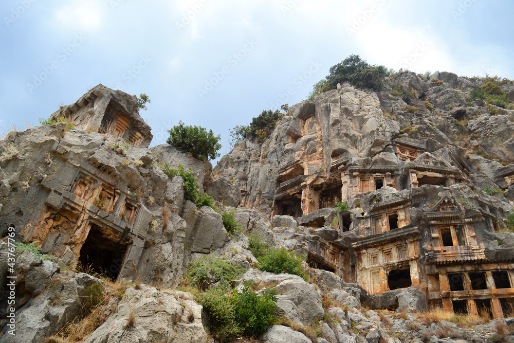 rock tombs