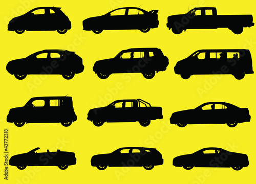 Cars silhouettes