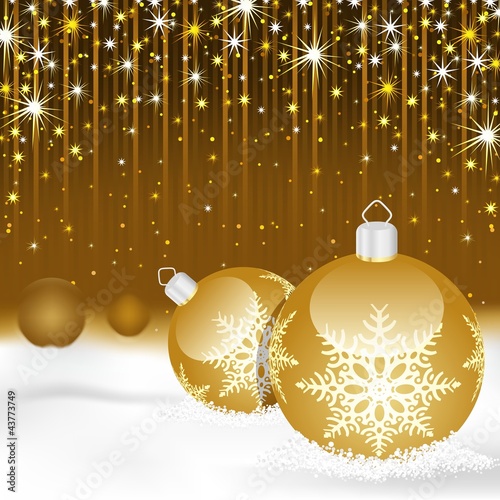 Christmas Background - Abst...