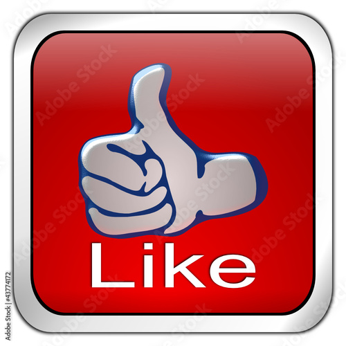 Button Daumen hoch