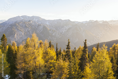 Autumn in the alps