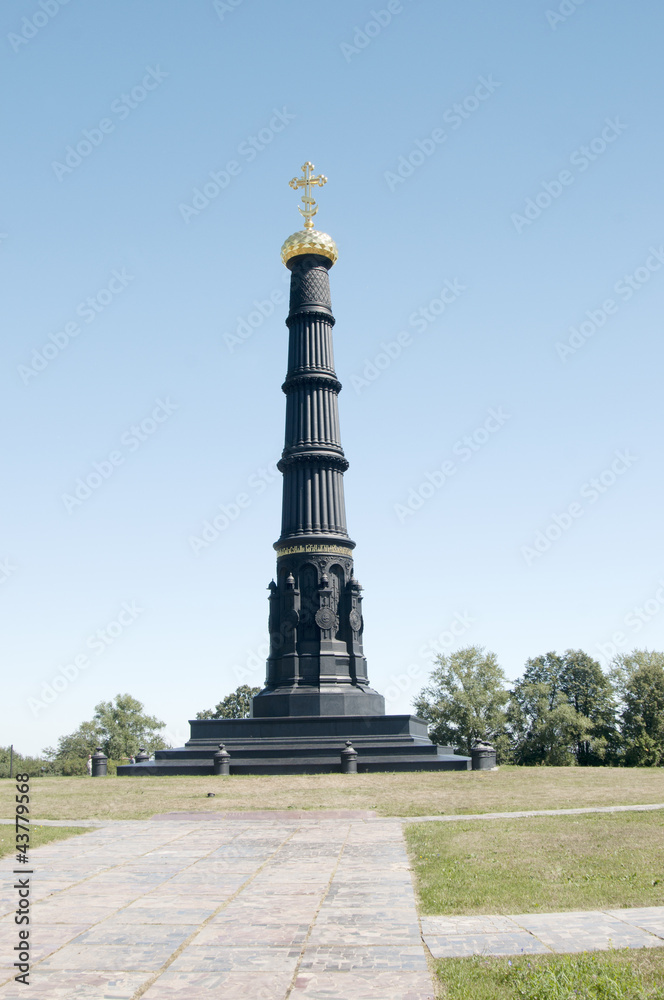 Russian warriors monument in Kulikovskaya battle memorial
