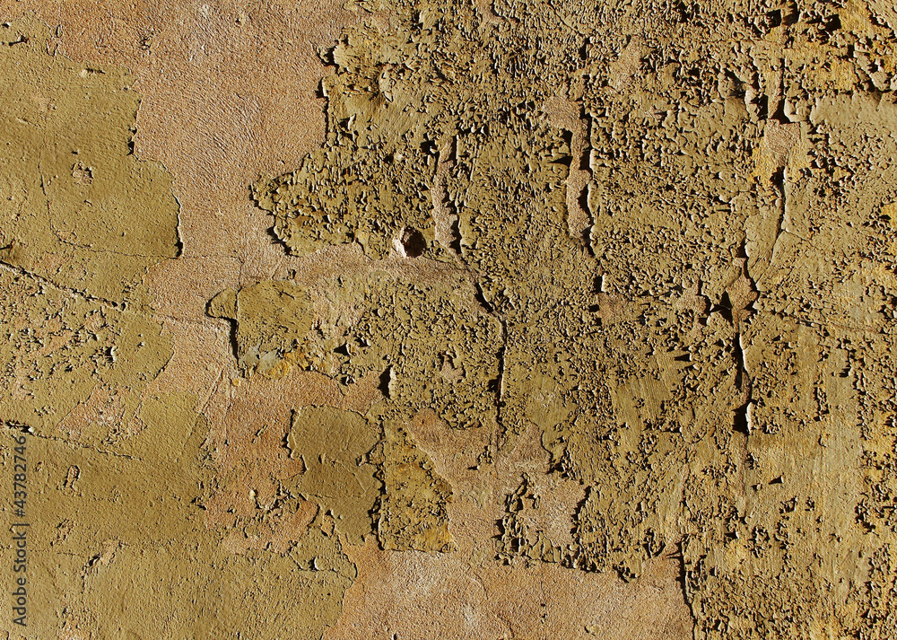 Fototapeta premium Cracked concrete wall.