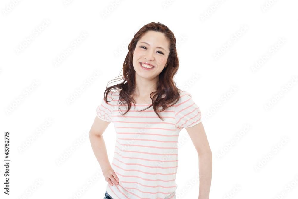 Beautiful young woman