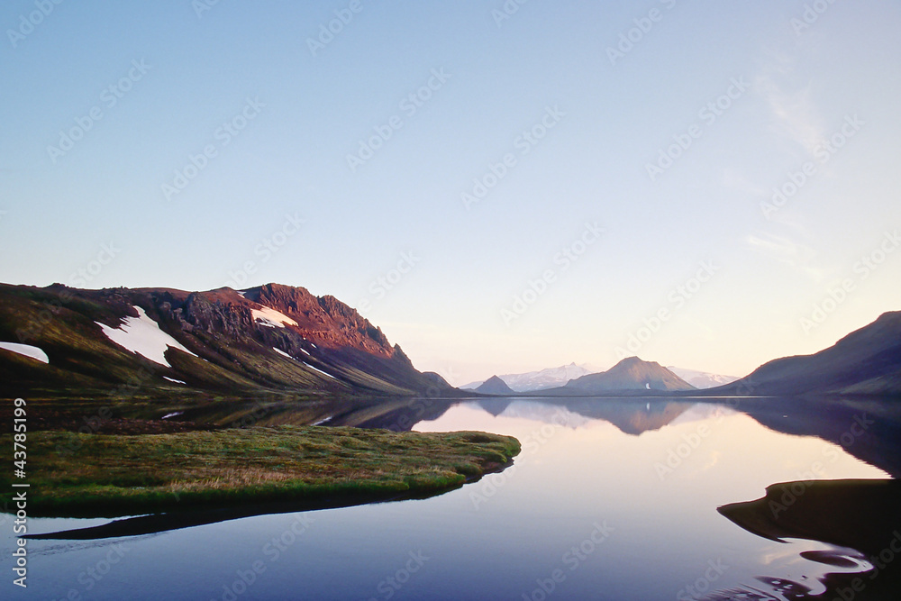 Alftavatn lake, Iceland