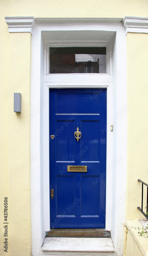 Blue door Blue door