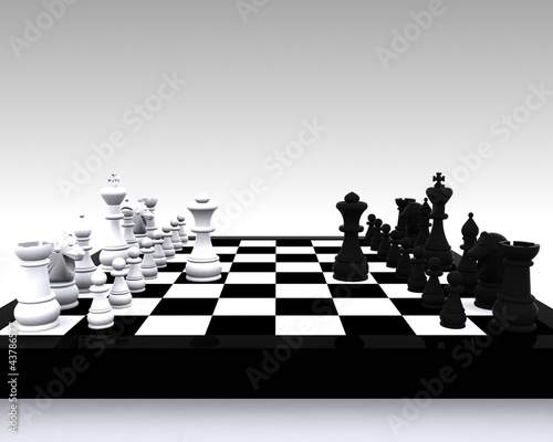 Chess 3D - clash of Queens