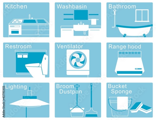 ハウスクリーニング　アイコン