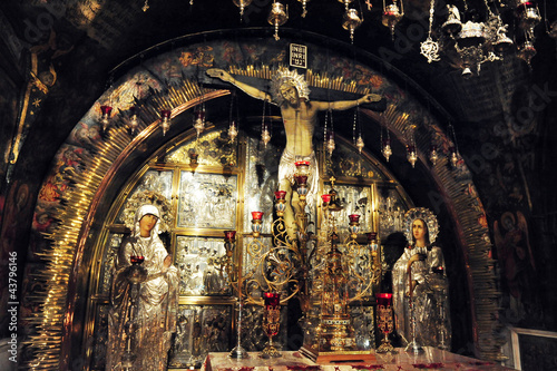 Bilde på lerret Travel Photos of Jerusalem  Israel - Church of the Holy Sepulchr