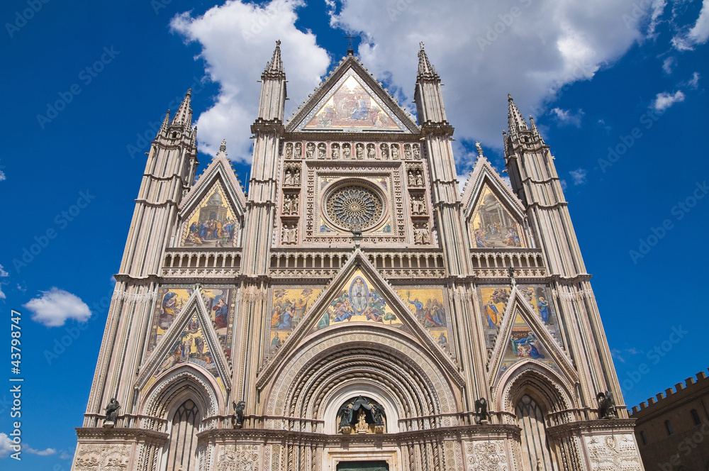 Cathedral of Orvieto. Umbria. Italy.