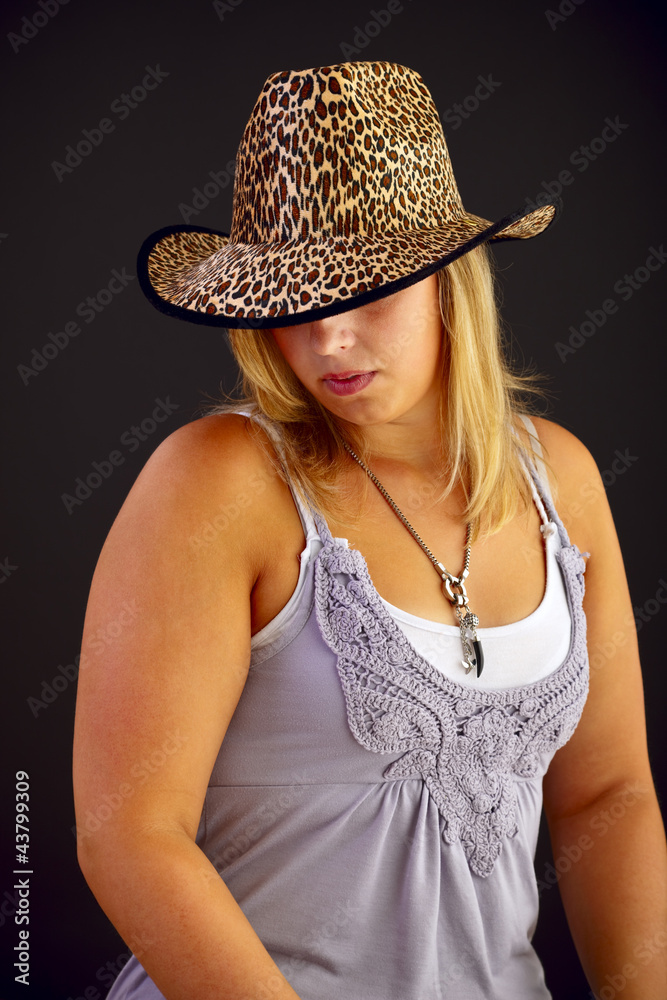 Young blond woman Young blond woman