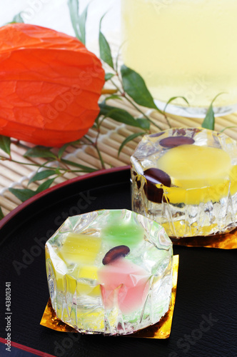 Japanese sweets photo