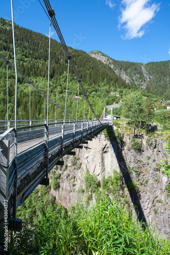 Vemork suspension bridge