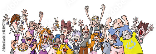 Cartoon Party People.