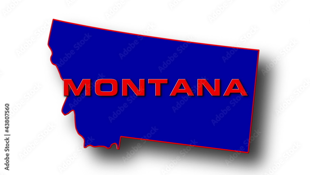 State Of Montana Map Reveals From The USA Map Silhouette Stock Video 1000 F 43807560 Hrdcnz6FIIkY2whqtsPNIjzqC1LVtsT1