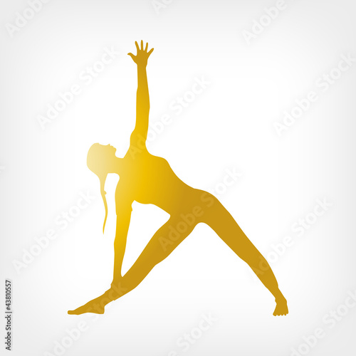 Utthita Trikonasana Gold