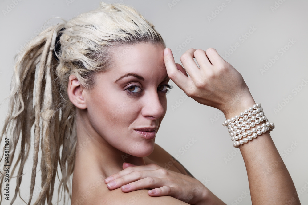 Fototapeta premium beautiful woman headshots
