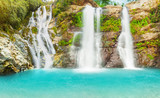 Waterfall panorama