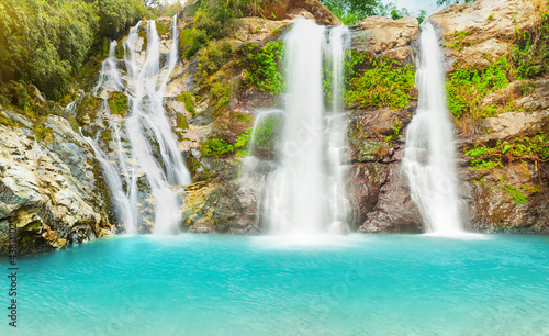 Fototapeta Naklejka Na Ścianę i Meble -  Waterfall panorama