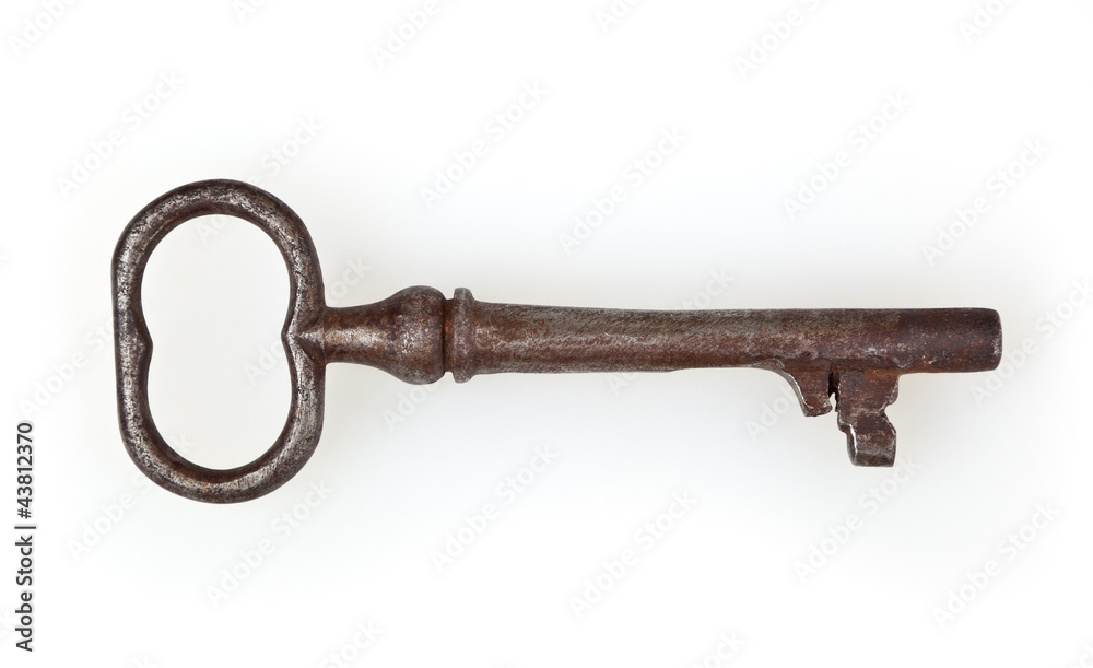 Key isolated on white background with clipping path Key isolated on white background with clipping path