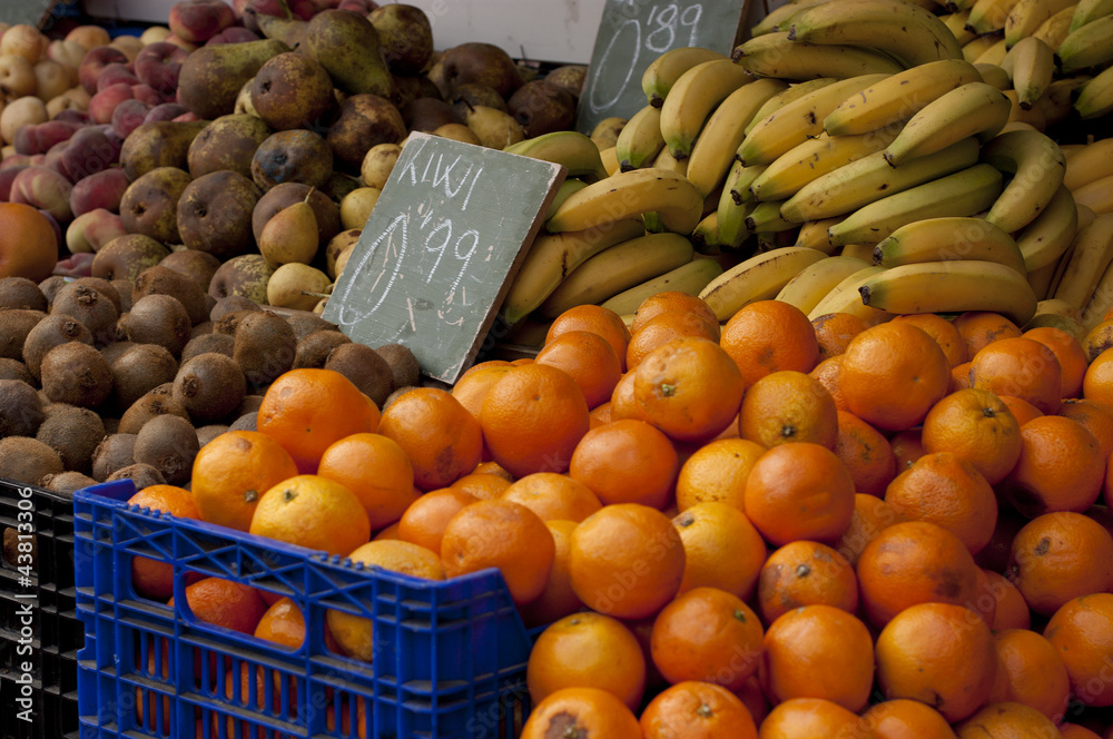 Fruta en el mercado