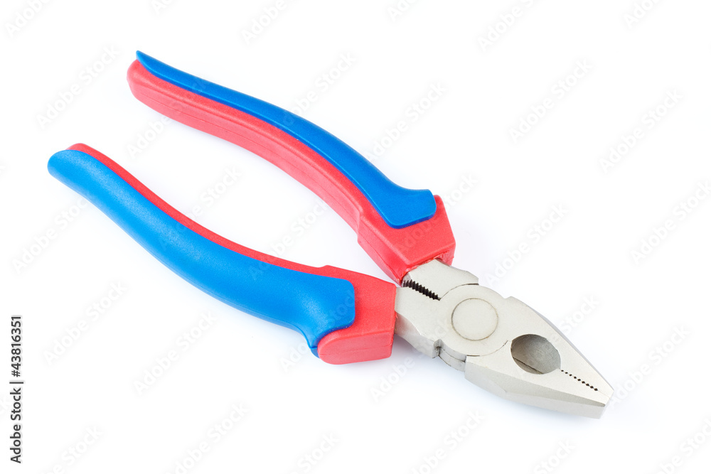 pliers isolated on a white background