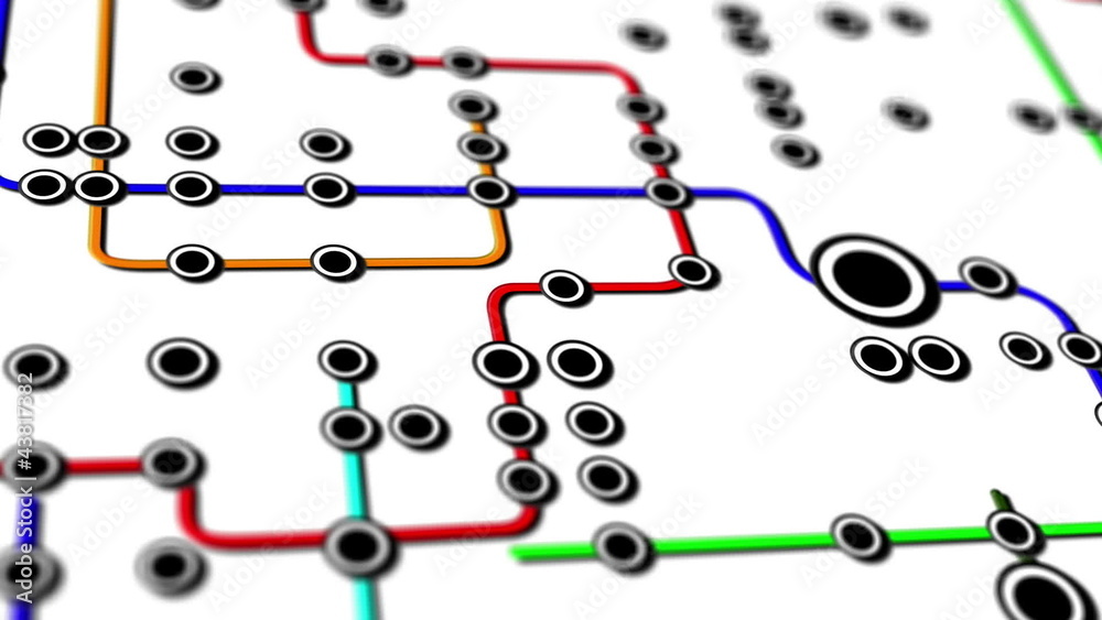 Subway Network People Connections Subway Network People Connections