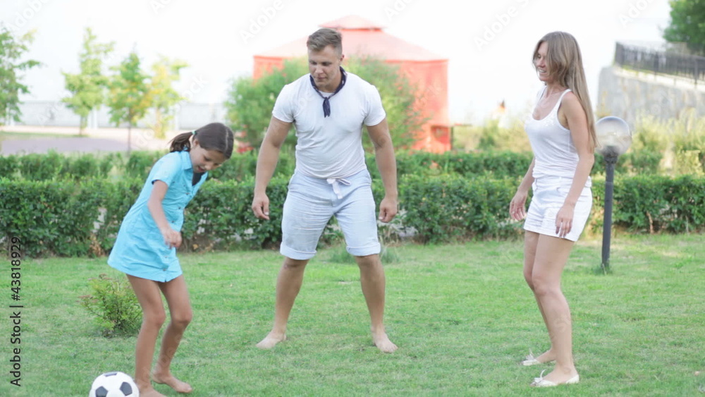 Family soccer Family soccer