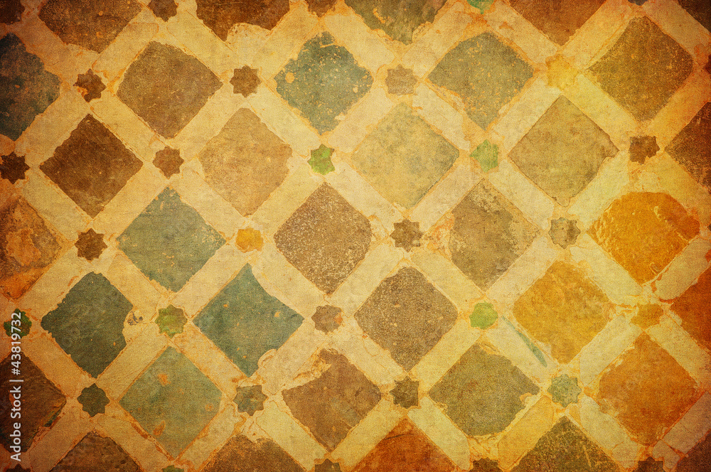 Grunge tile background Grunge tile background