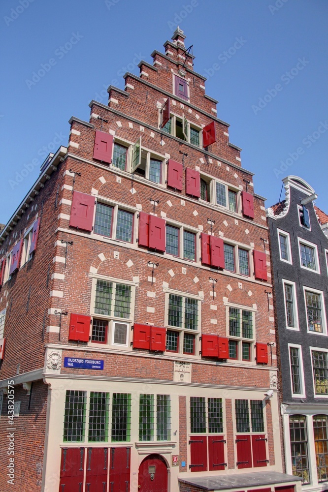 Fototapeta premium maison d'amsterdam