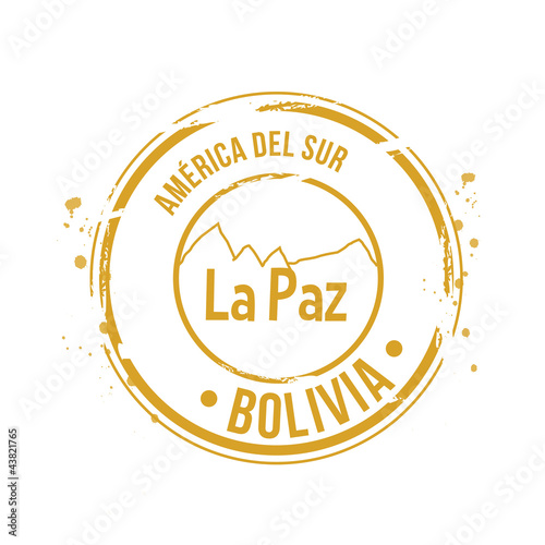 timbre Bolivie