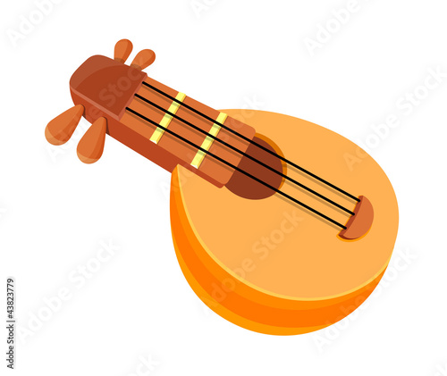 vector icon string instrument