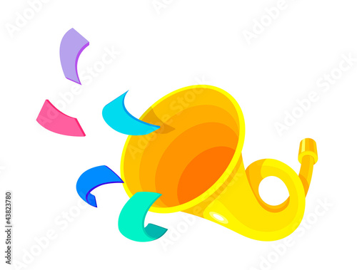 vector icon horn
