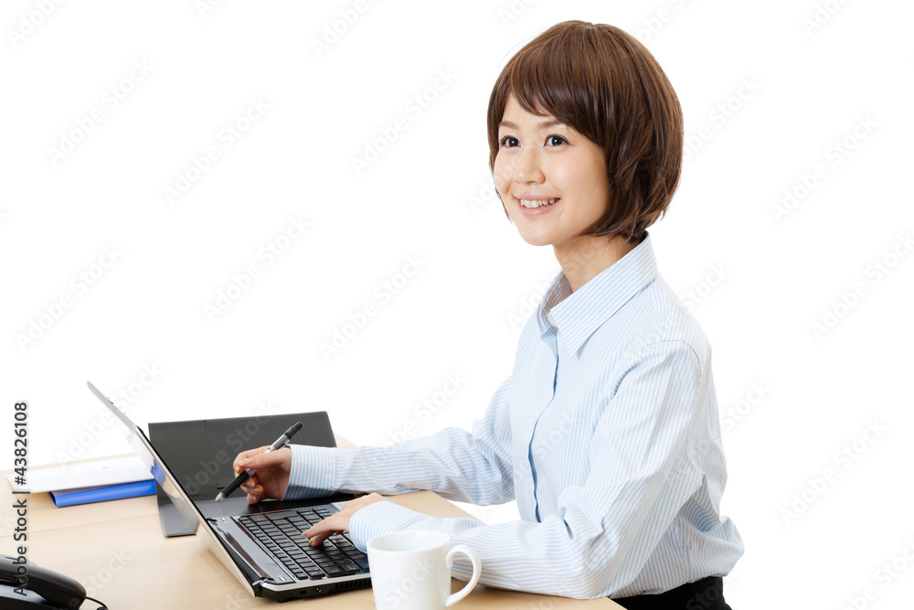 Beautiful young business woman. Portrait of asian. Beautiful young business woman. Portrait of asian.