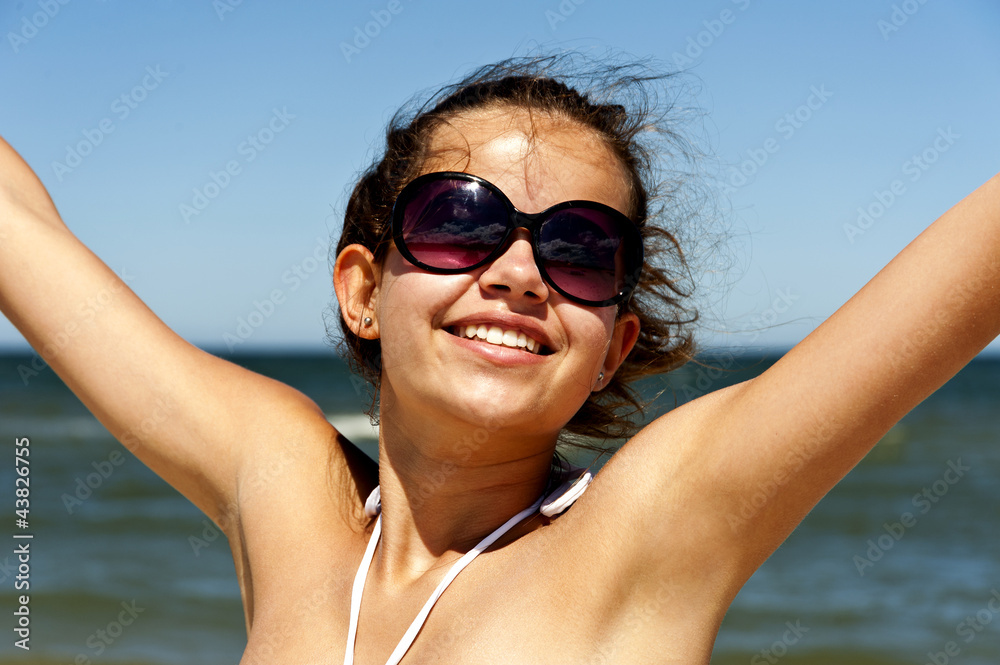 Woman On Sand Woman On Sand