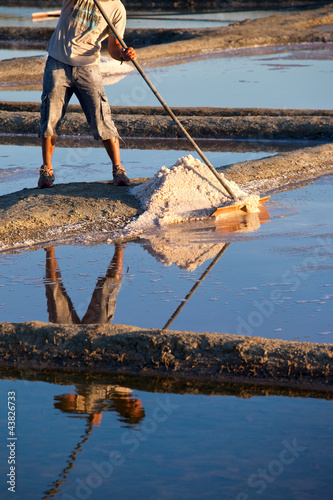 Sel de Noirmoutier en Vendée photo