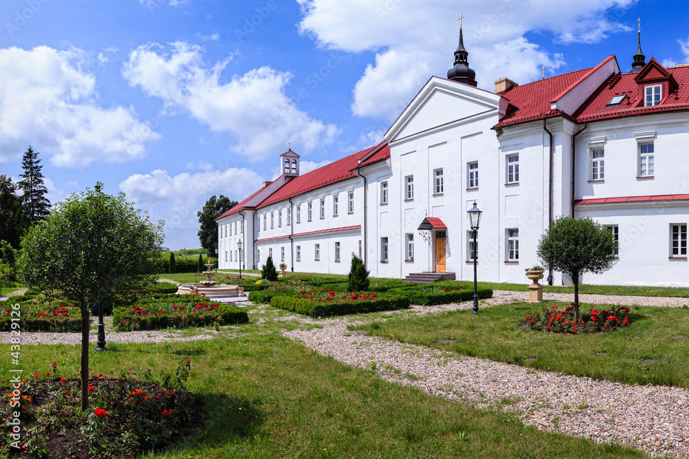 The White Monastery in Suprasl, Poland.