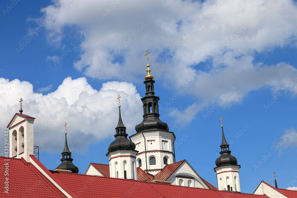 Cupola of church in Suprasl, Poland. Cupola of church in Suprasl, Poland.