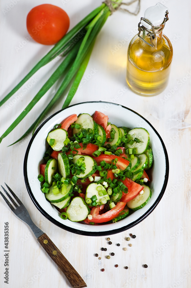 Fresh vegetables salad Fresh vegetables salad
