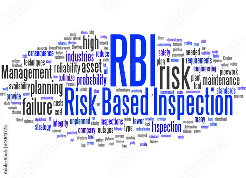 Risk based Inspection RBI photo